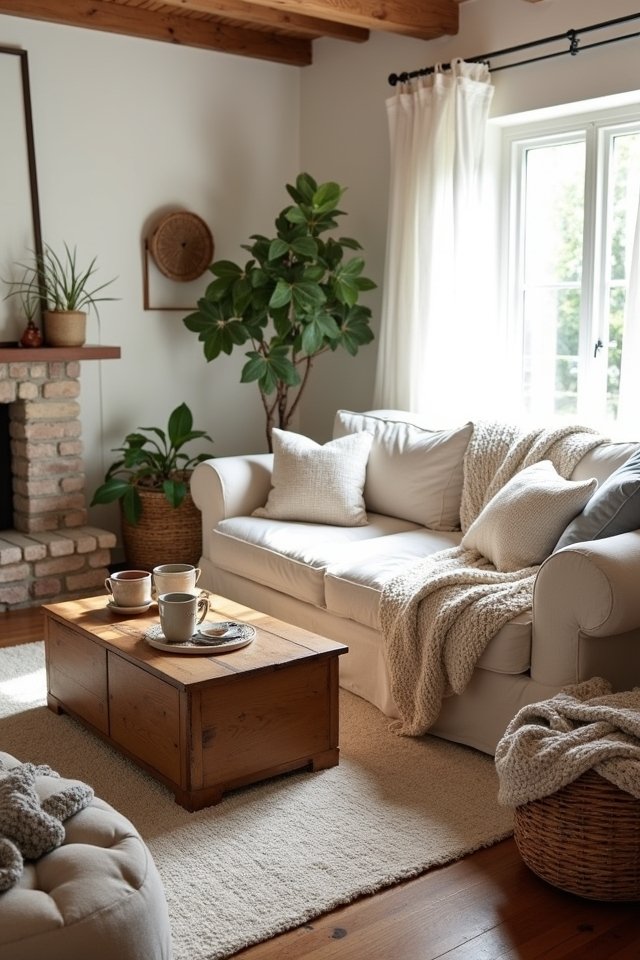 cozy layered texture decor