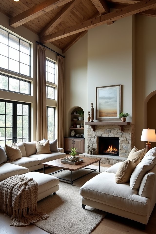cozy layered textures retreat