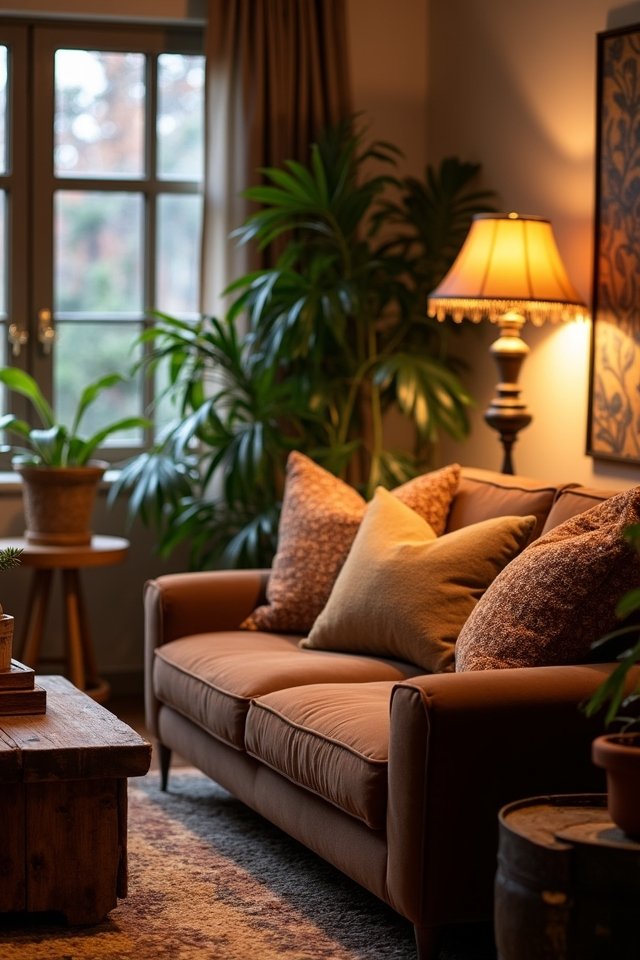 cozy lighting for ambiance