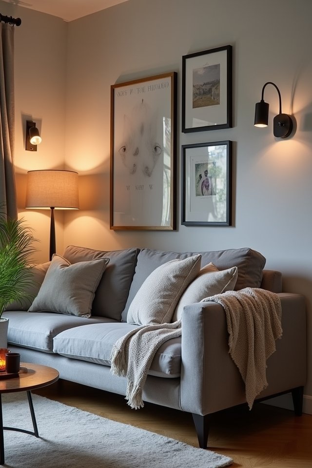 cozy lighting for ambiance