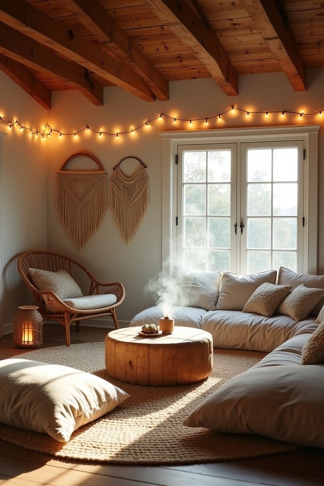 cozy lighting for relaxation