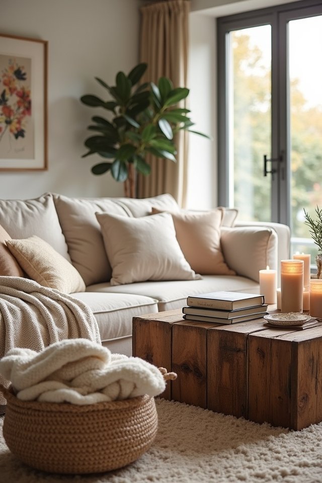 cozy living room accessories