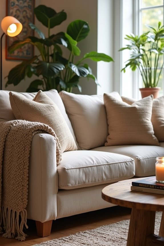 cozy living room accessories