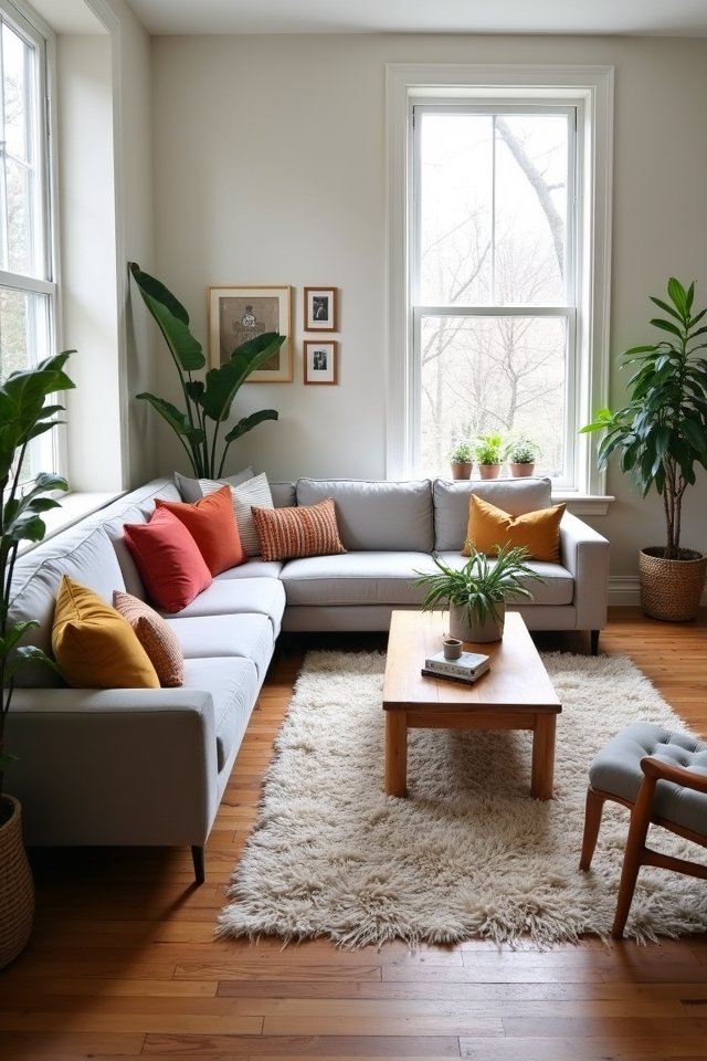 cozy living room arrangement