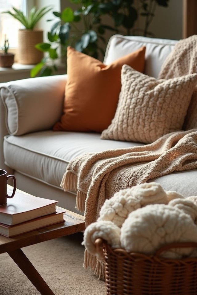cozy living room essentials