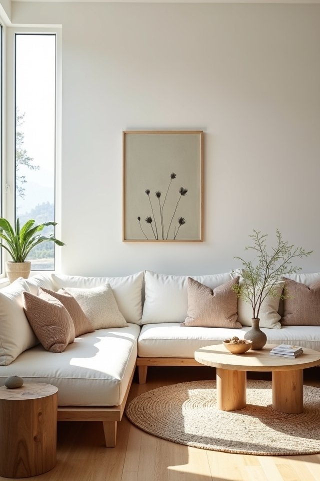 cozy living room retreat