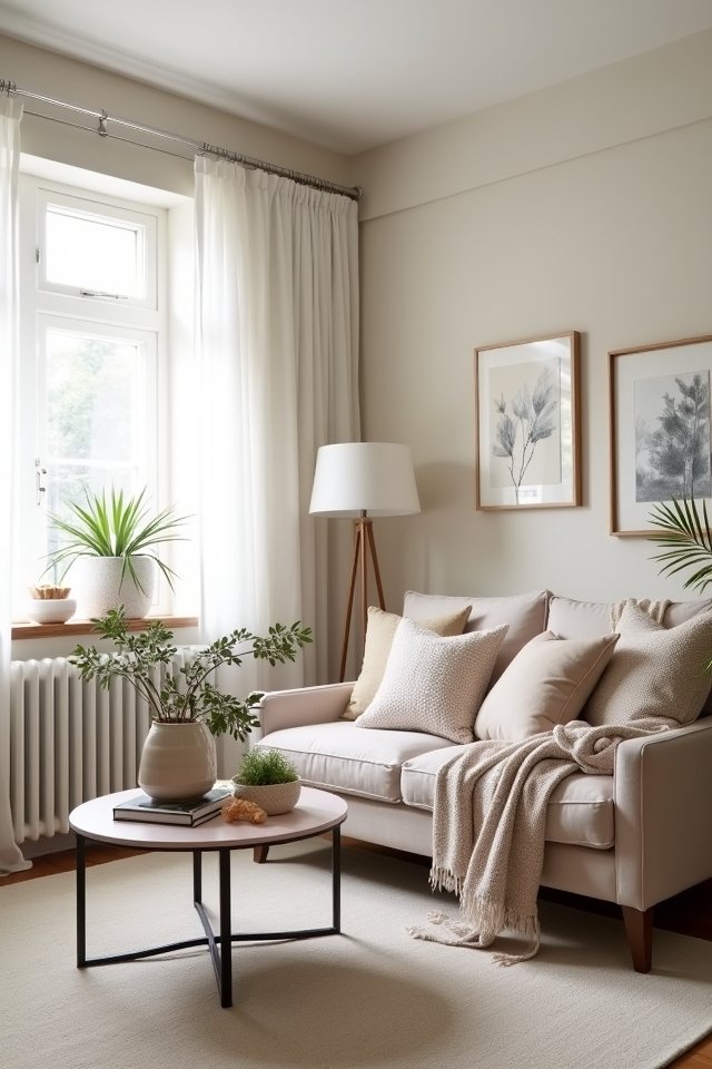 cozy love seat retreat