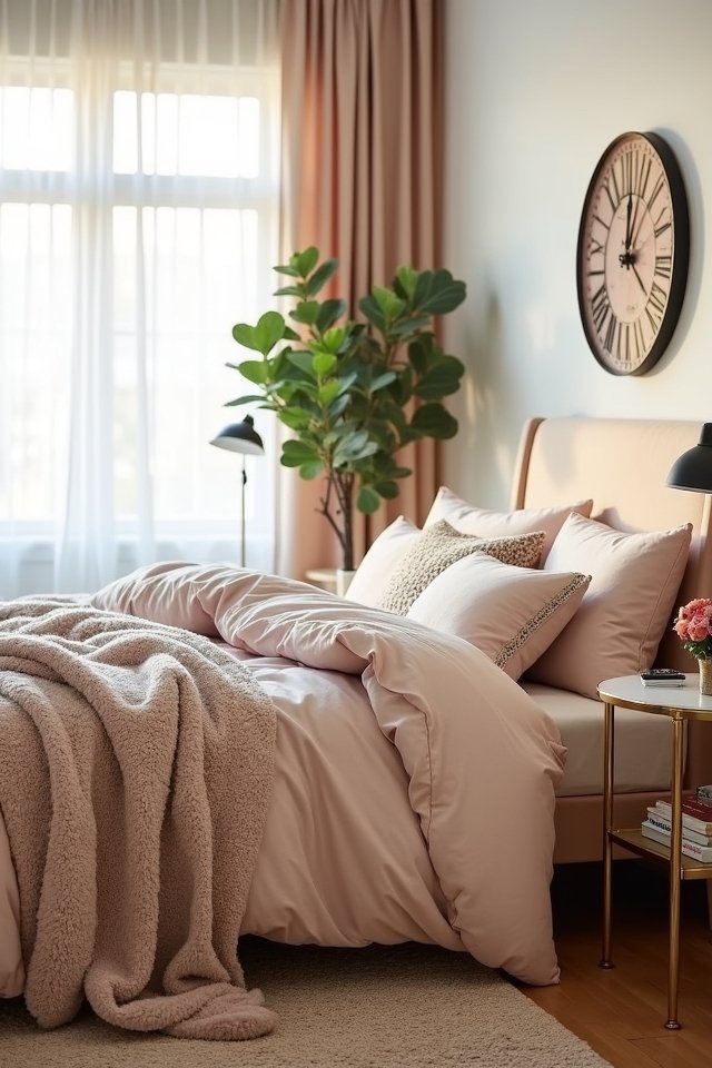 cozy luxurious bedding retreat