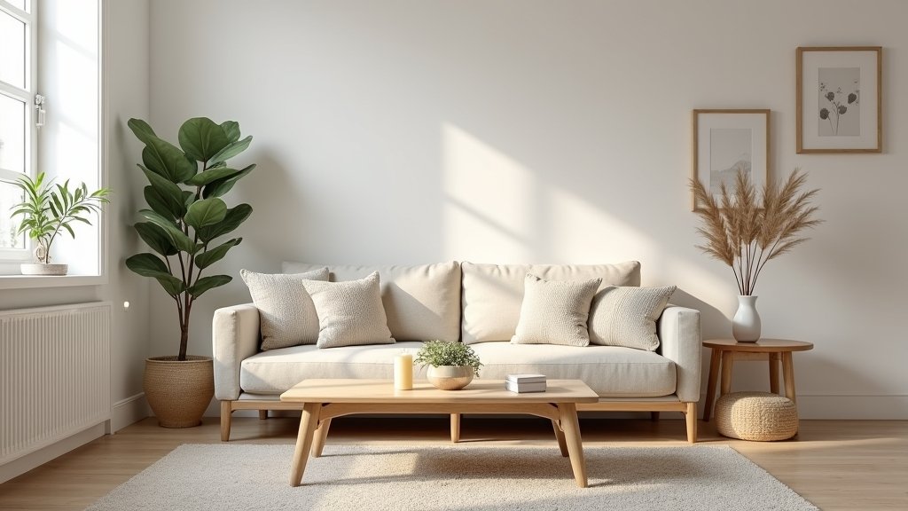 cozy minimalist living room decor