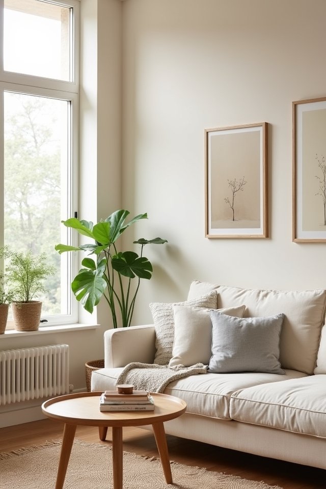 cozy minimalist neutral tones