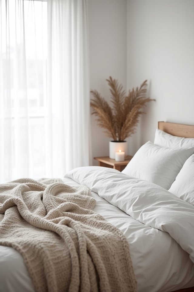 cozy minimalist scandinavian retreat