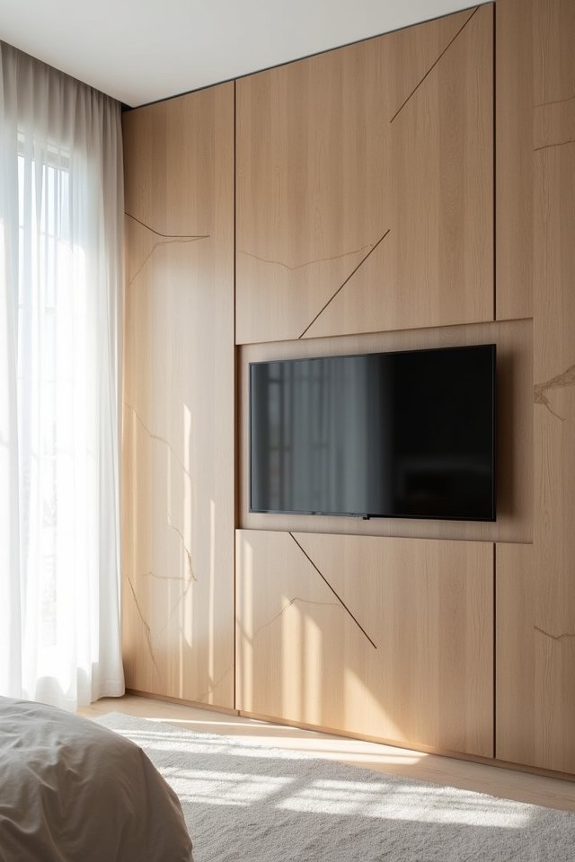 cozy minimalist wood design