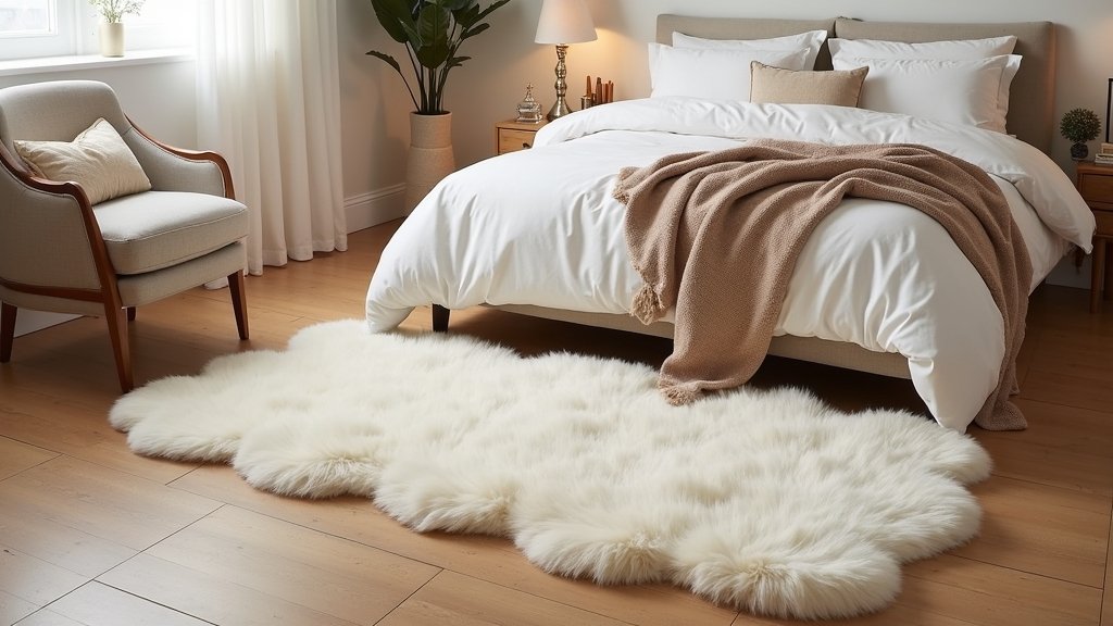 cozy modern bedroom rugs