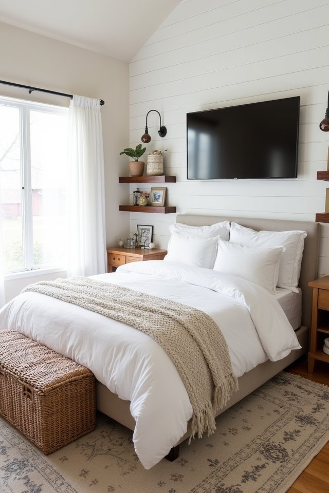cozy modern farmhouse retreat