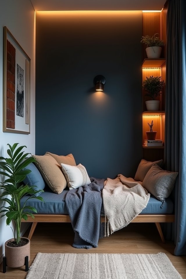 cozy multifunctional daybed nook