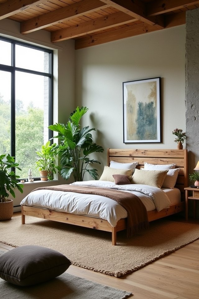 cozy natural loft retreat