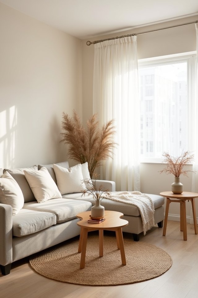 cozy neutral living room