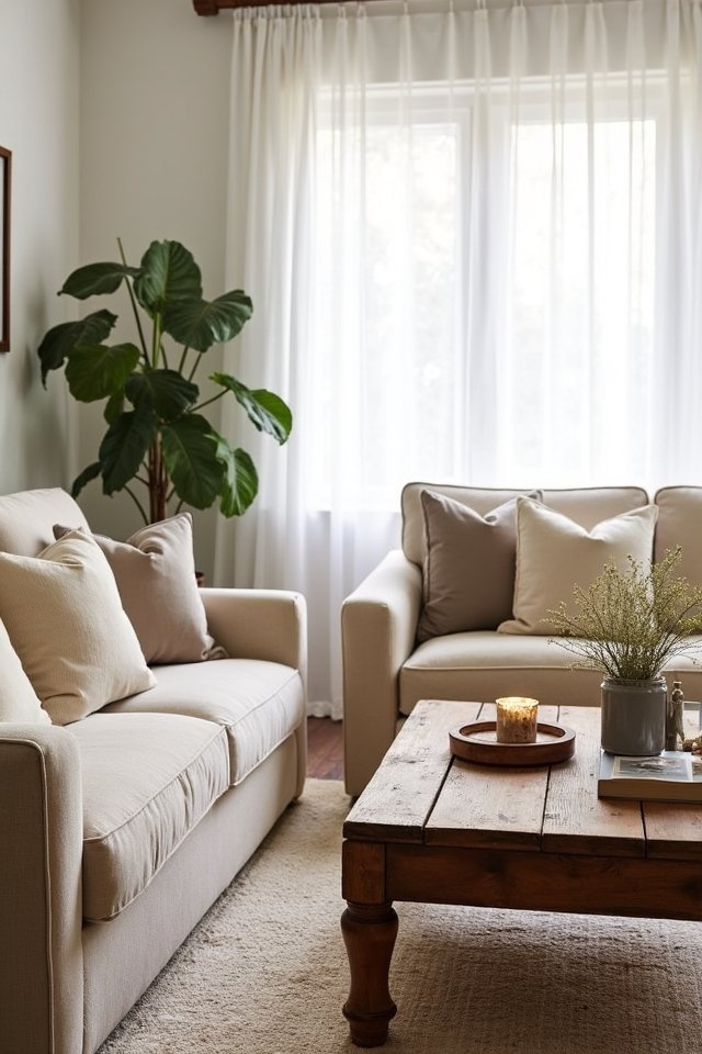 cozy neutral living room