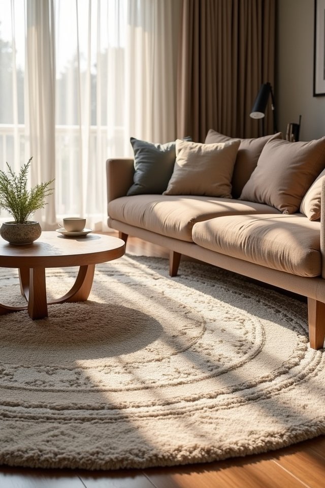 cozy neutral textured rugs