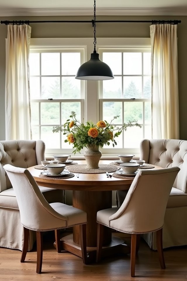 cozy nook for dining
