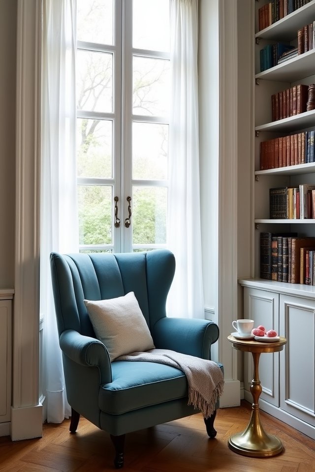 cozy nook for reading