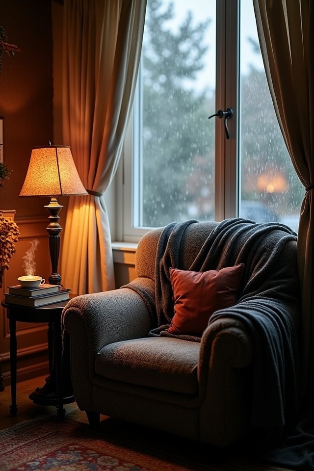 cozy nook for reading