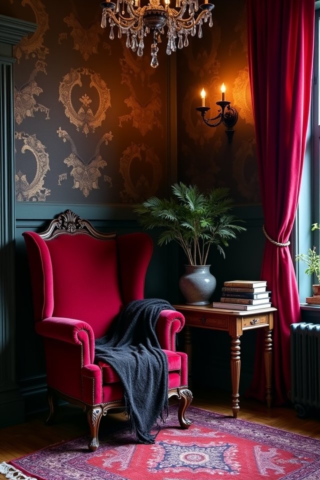 cozy nook for reading