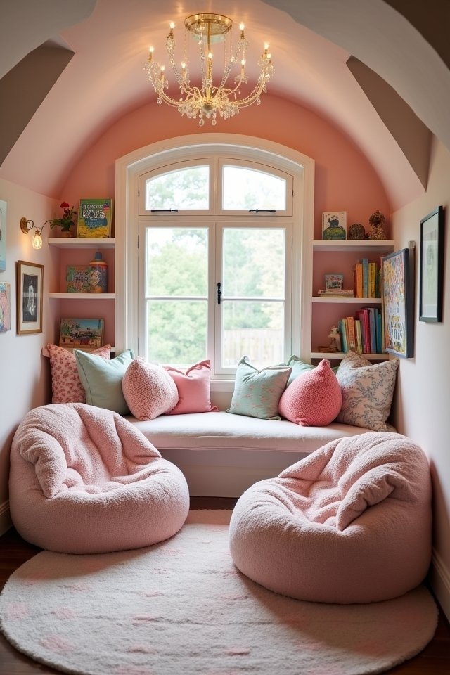 cozy nook for reading