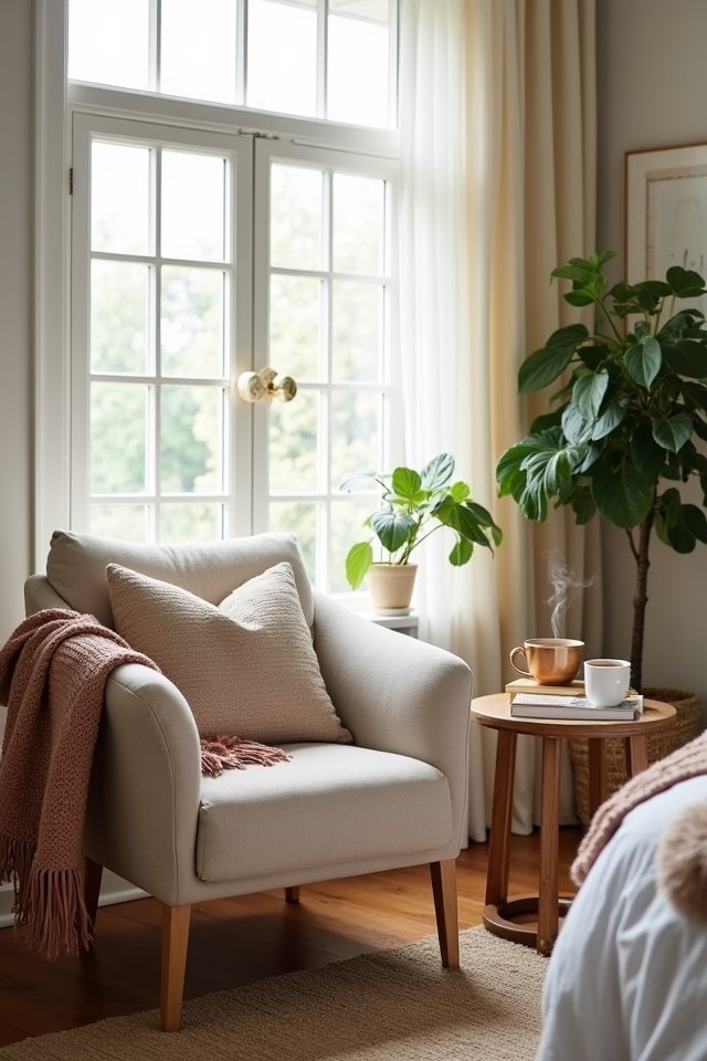 cozy nook for reading
