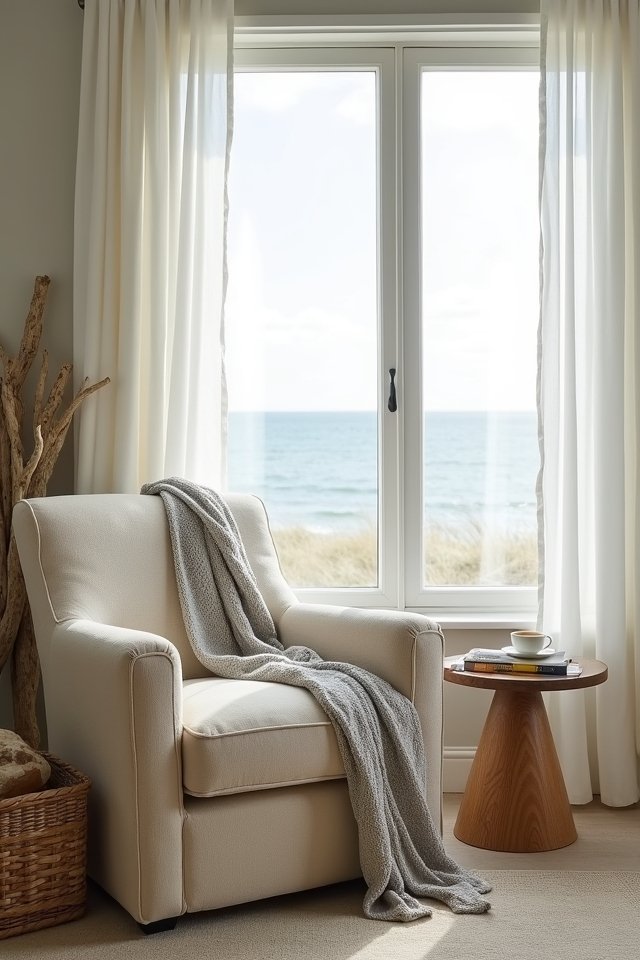 cozy nook for reading