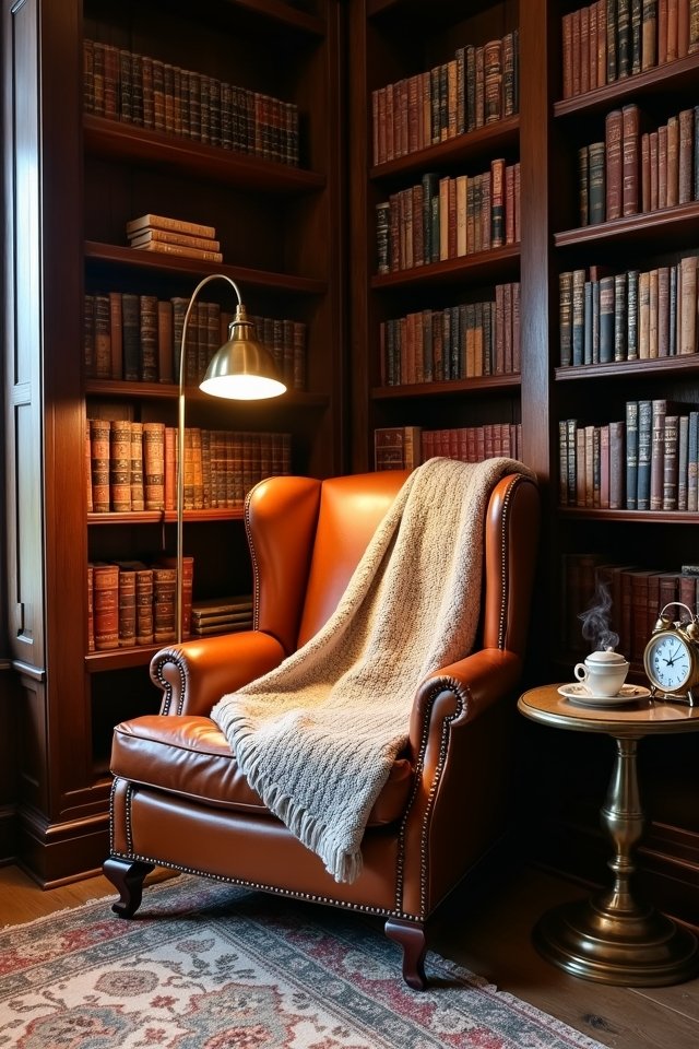 cozy nook for reading