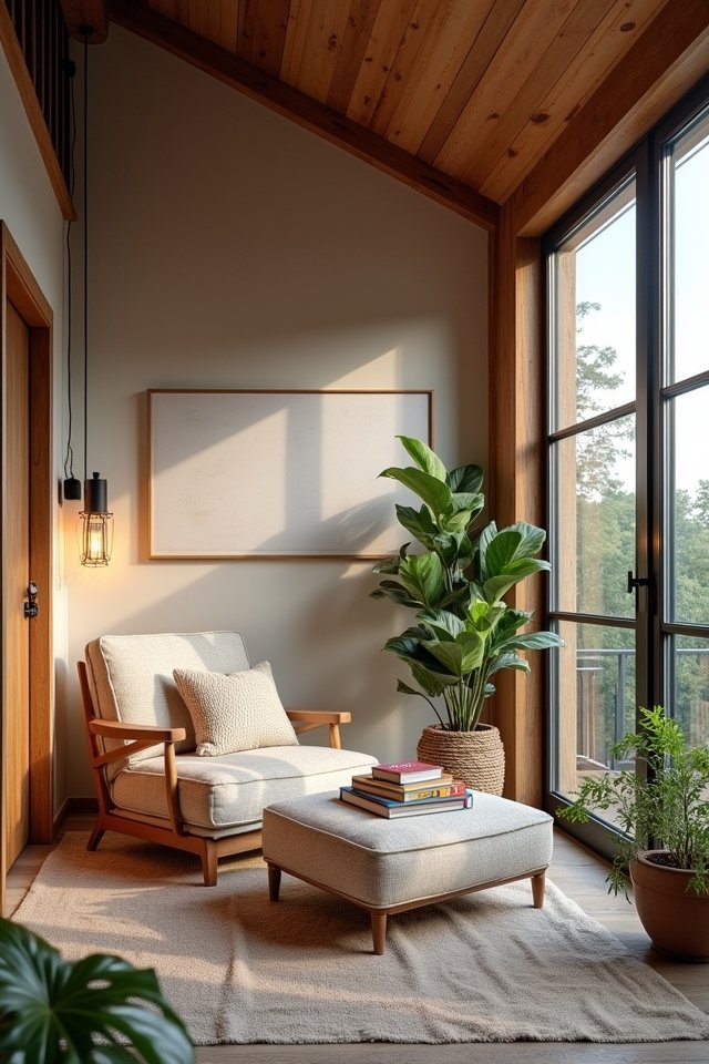 cozy nook for reading