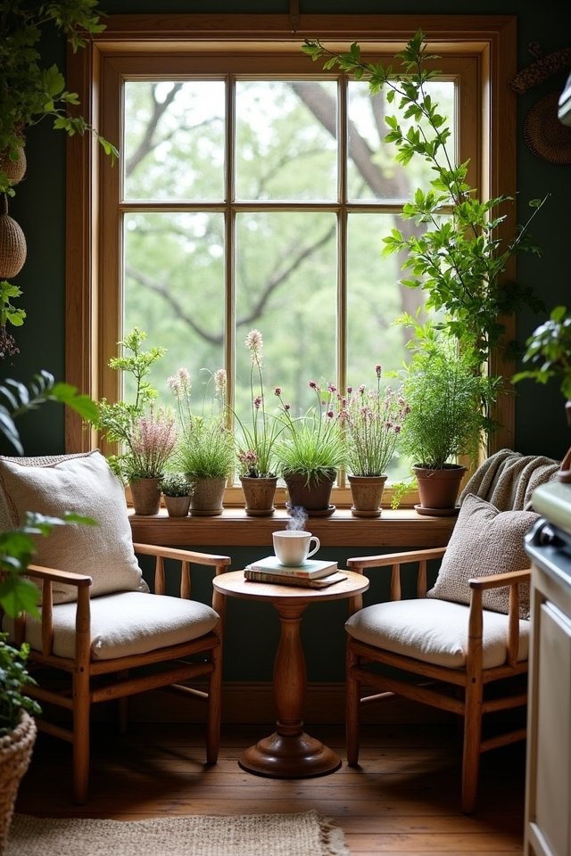 cozy nook for relaxation