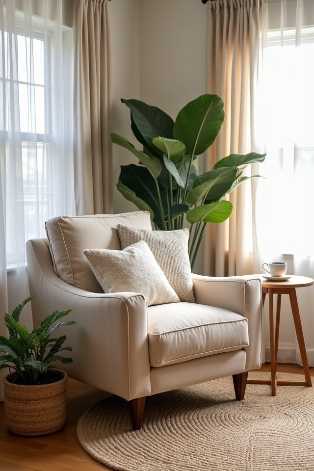 cozy nook for relaxation