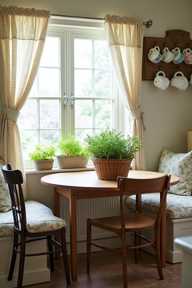 cozy nook with comfort