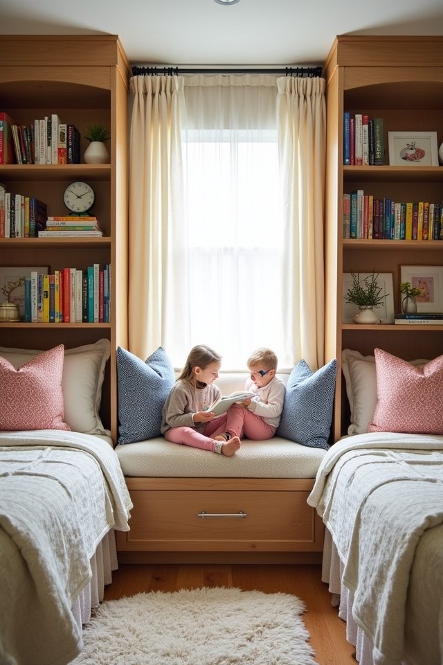 cozy nook with cushions