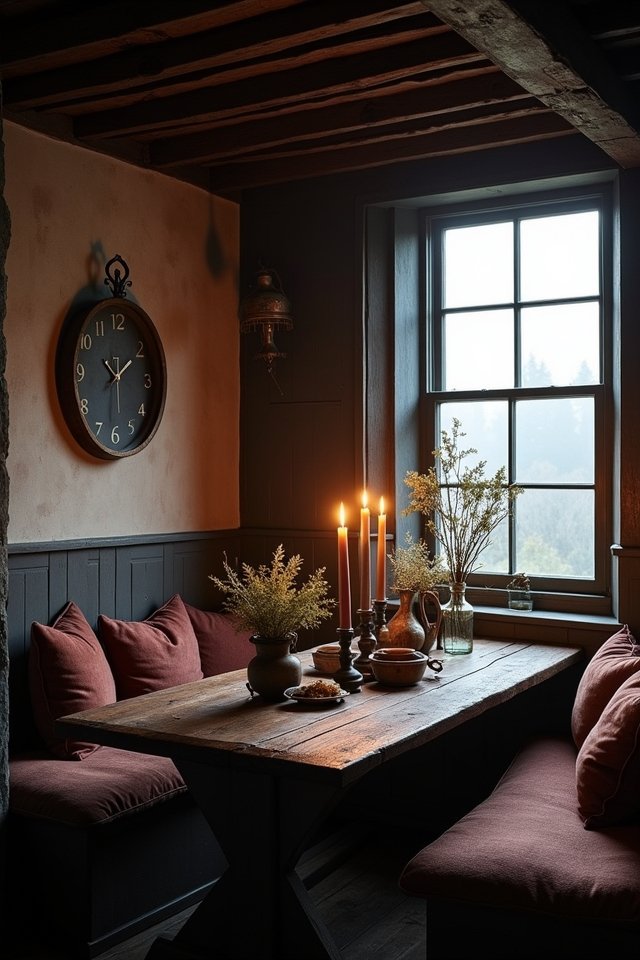 cozy nook with essentials