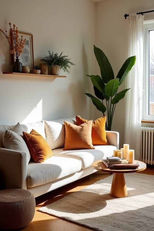 cozy nook with plants