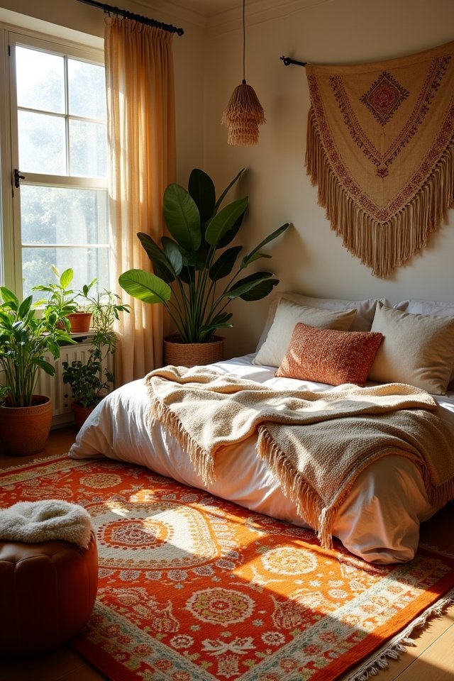 cozy orange area rugs