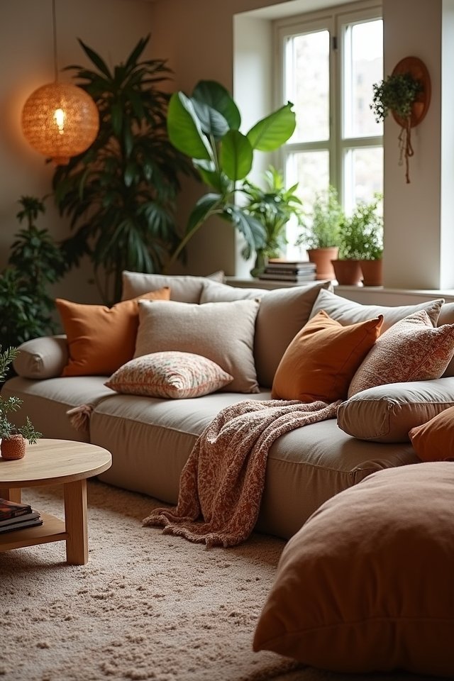 cozy oversized cushion comfort