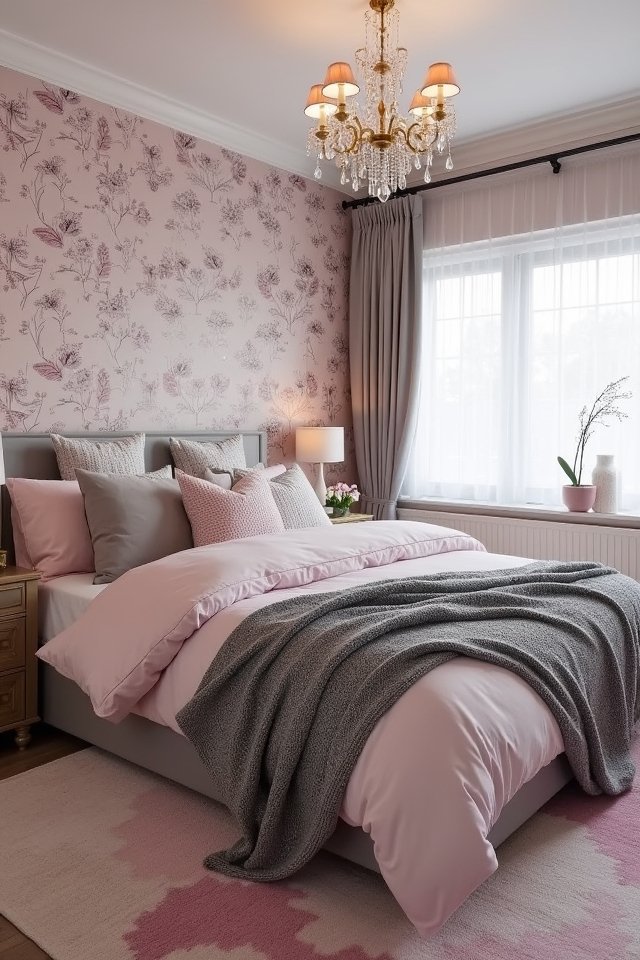 cozy pattern mixing bliss