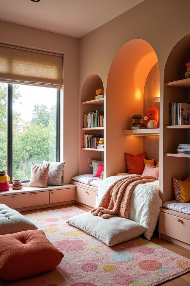 cozy personalized reading retreats