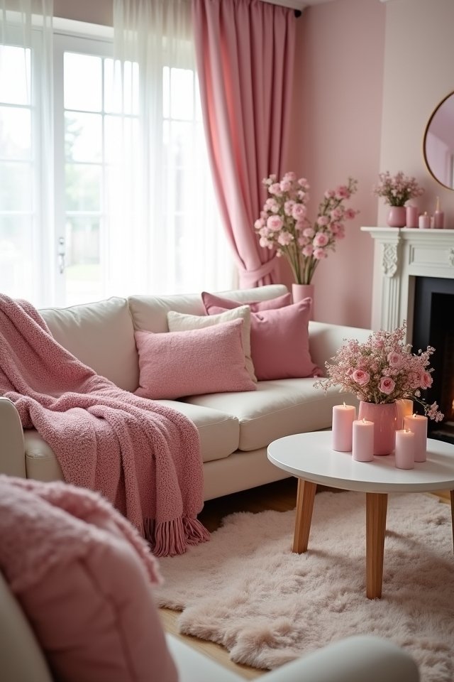 cozy pink blanket options