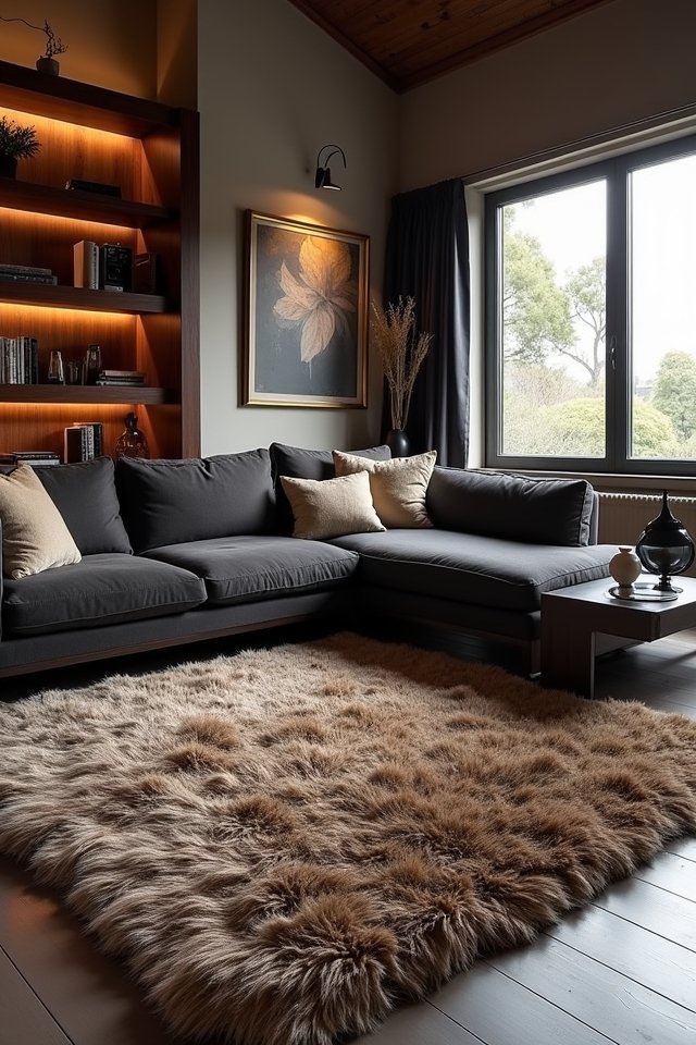 cozy plush rug transformation