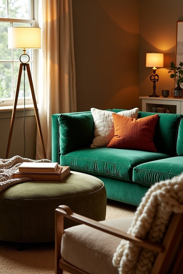 cozy plush seating options