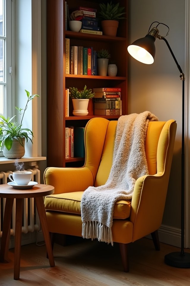 cozy reading corner bliss