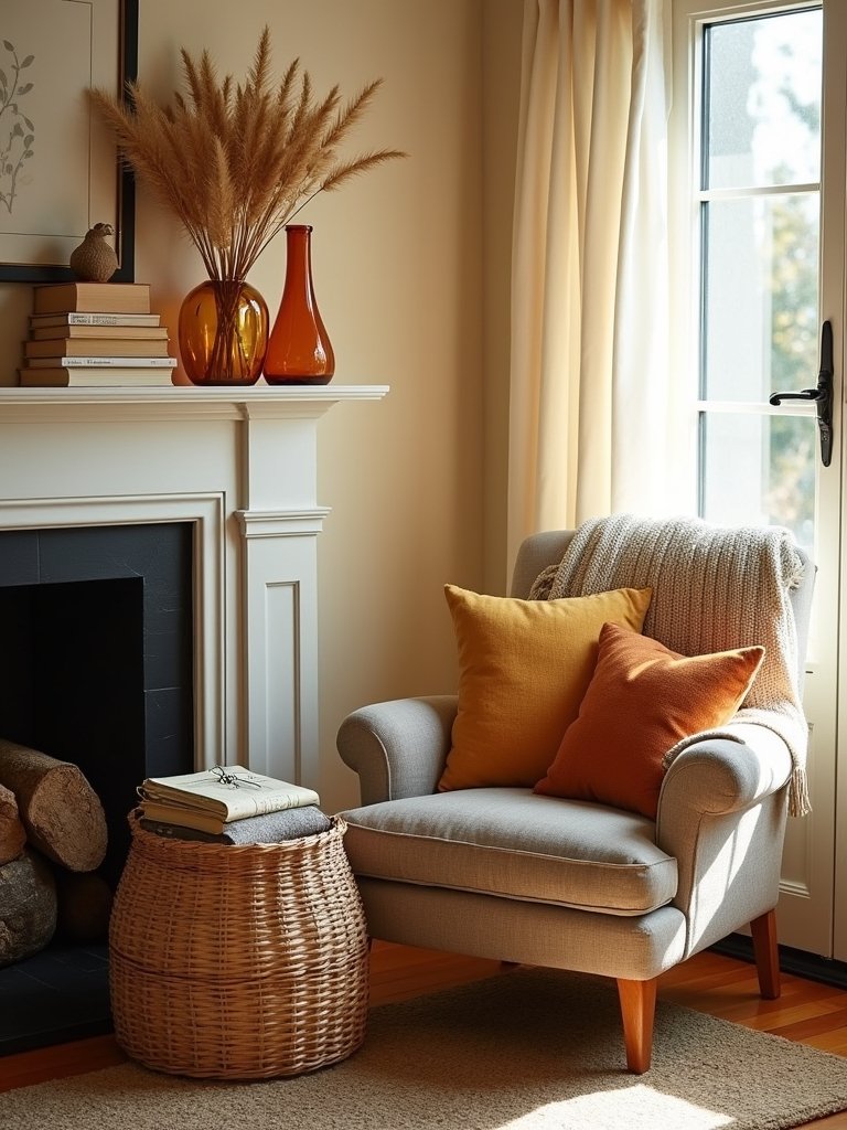 cozy reading corner creation
