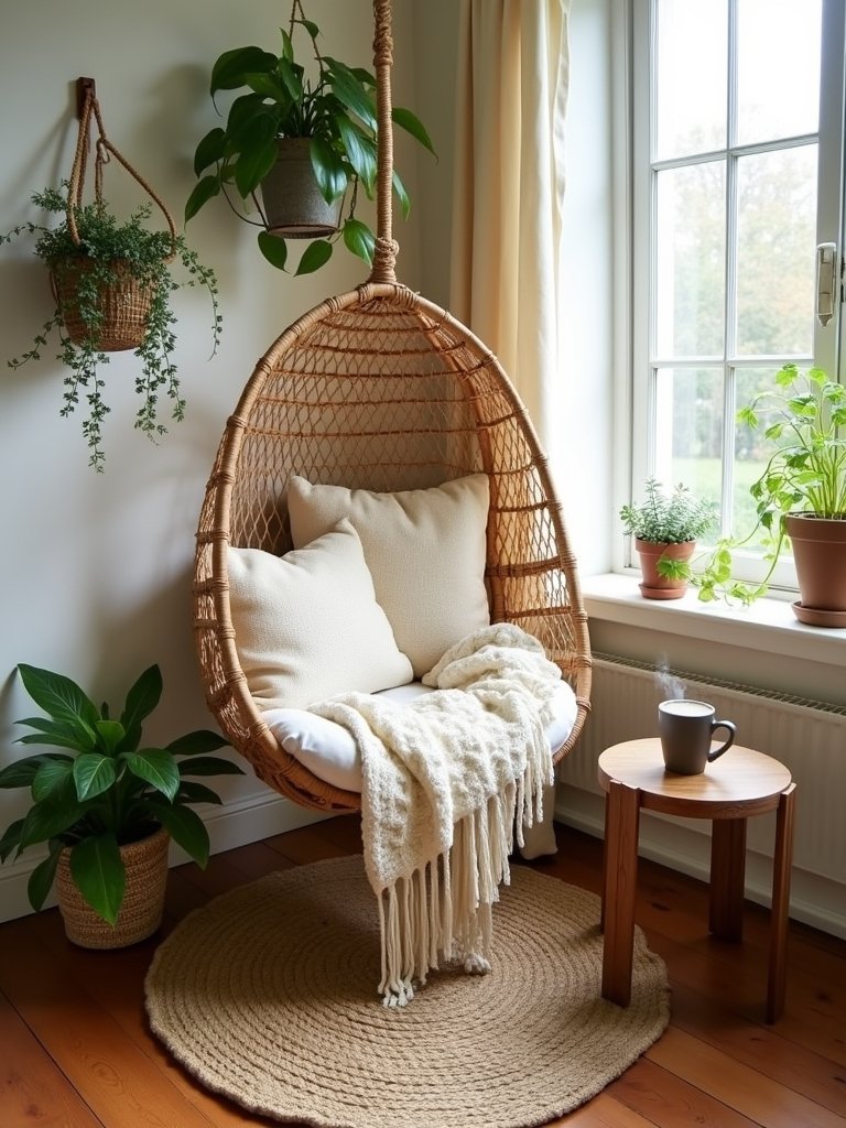 cozy reading corner retreat
