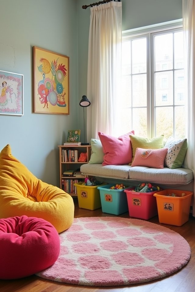 cozy reading nook design