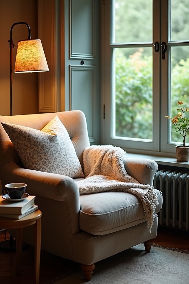 cozy reading nook paradise